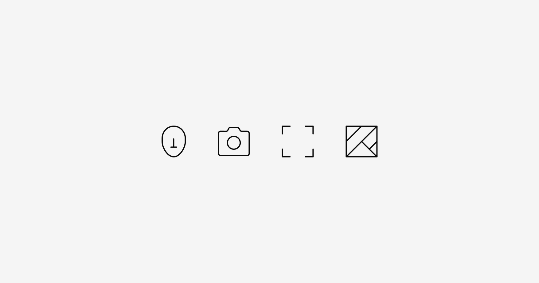 Polarr Icon Set