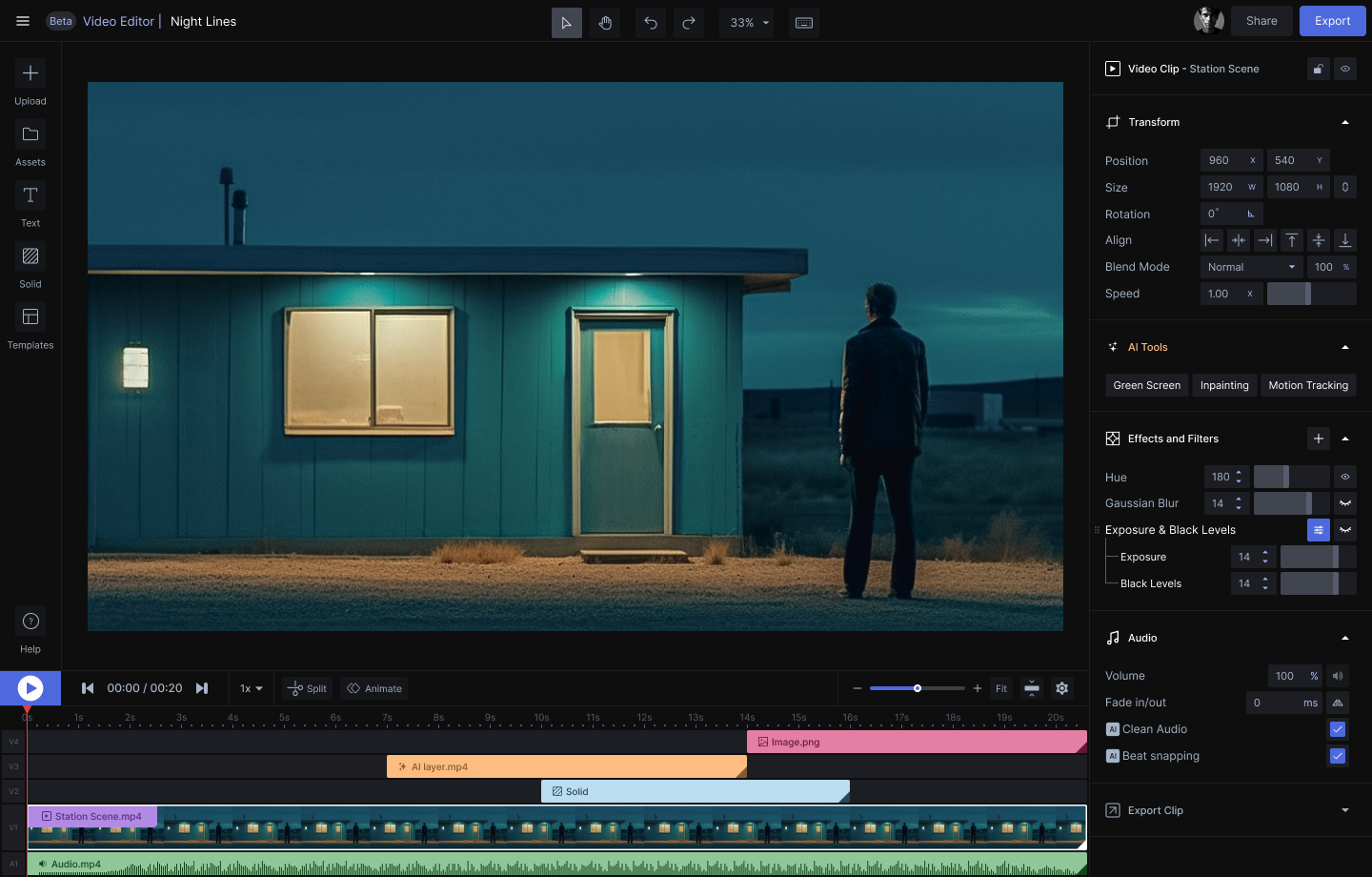 Runway Video Editor